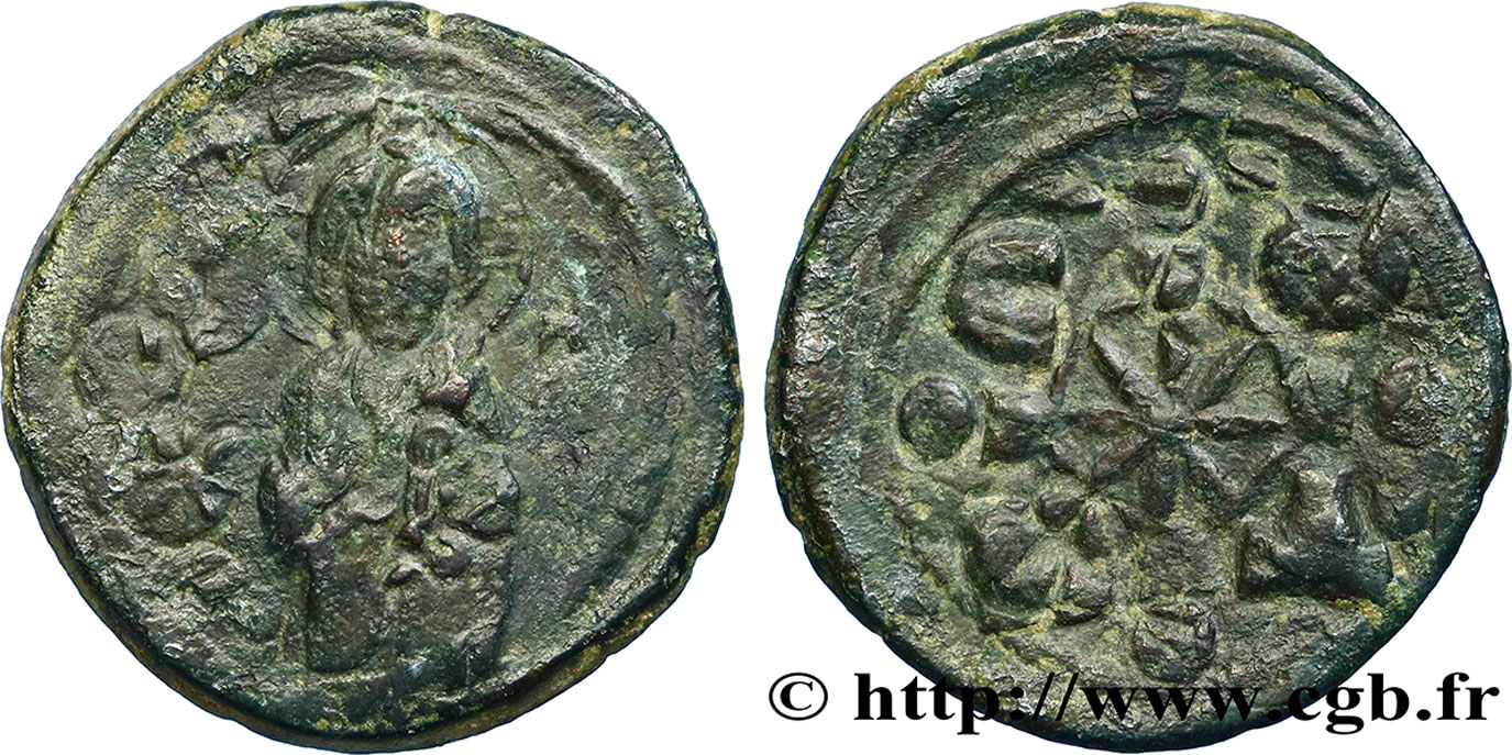 NICEPHORUS III BOTANIATES Follis S/fSS