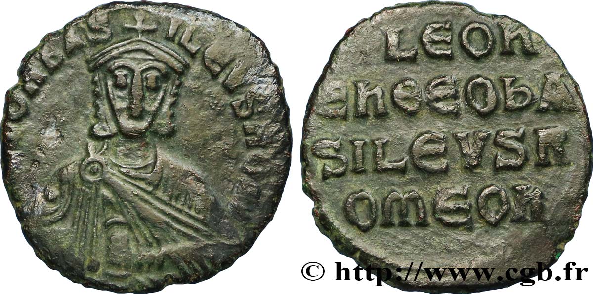 LEO VI IL SAGGIO Follis q.SPL