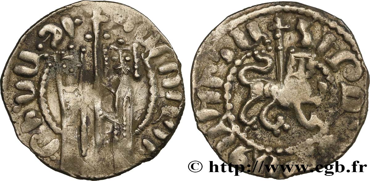 CILICIA - KINGDOM OF ARMENIA - HETHUM and ISABELLA Tram XF