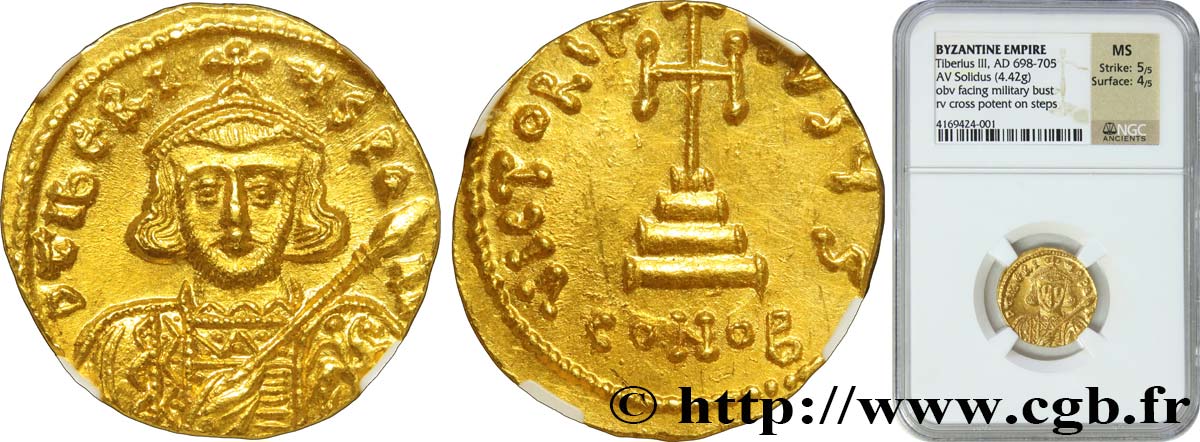 TIBERIUS III APSIMAR Solidus fST