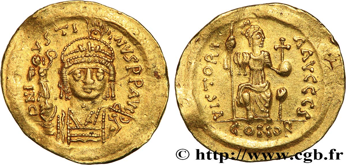 GIUSTINO II Solidus SPL