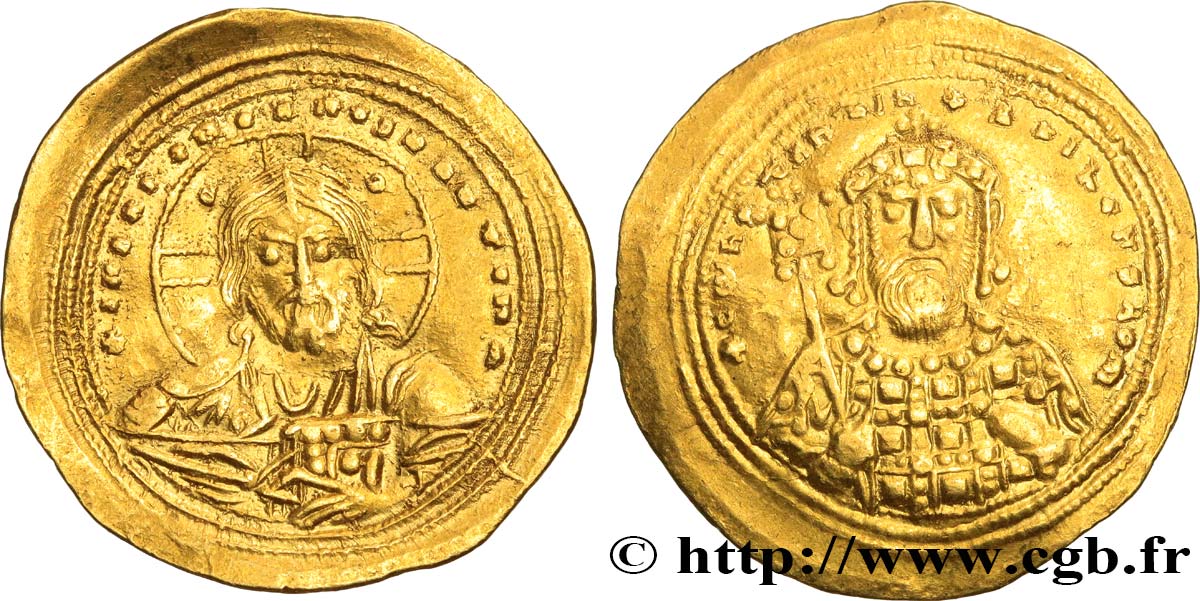 CONSTANTIN VIII Histamenon nomisma TTB+