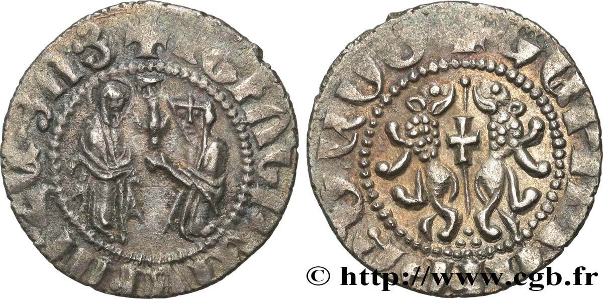 CILICIA - KINGDOM OF ARMENIA - LEO I King of Armenia Tram AU/AU