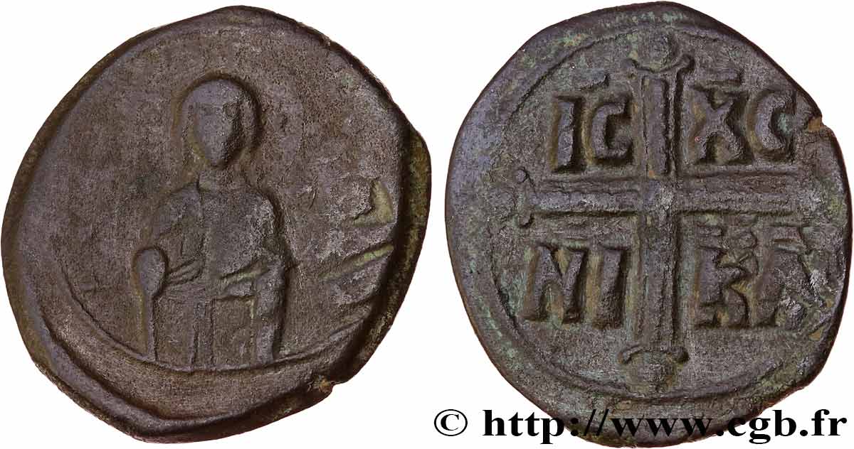 MICHAEL IV THE PAPHLAGONIAN Follis VF