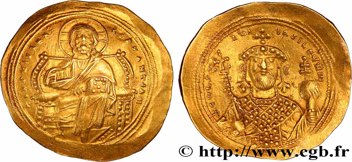 CONSTANTINE IX MONOMACHUS Histamenon nomisma MS