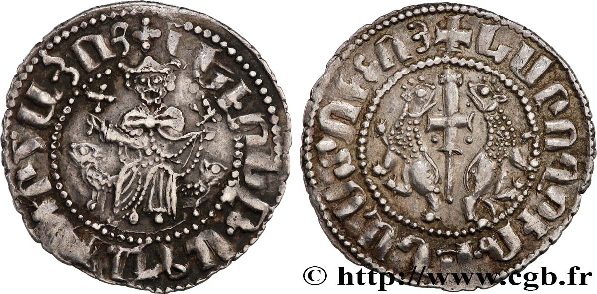 CILICIA - KINGDOM OF ARMENIA - LEO I King of Armenia Tram d argent MS