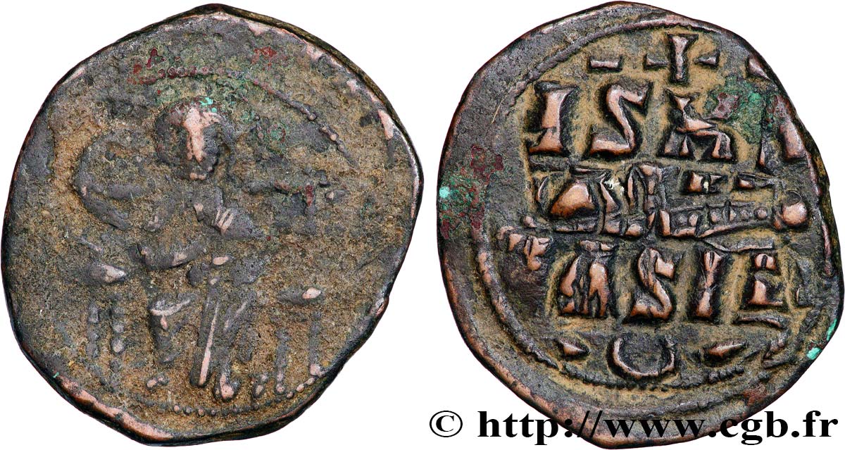 CONSTANTINE IX MONOMACHOS Follis VF/XF