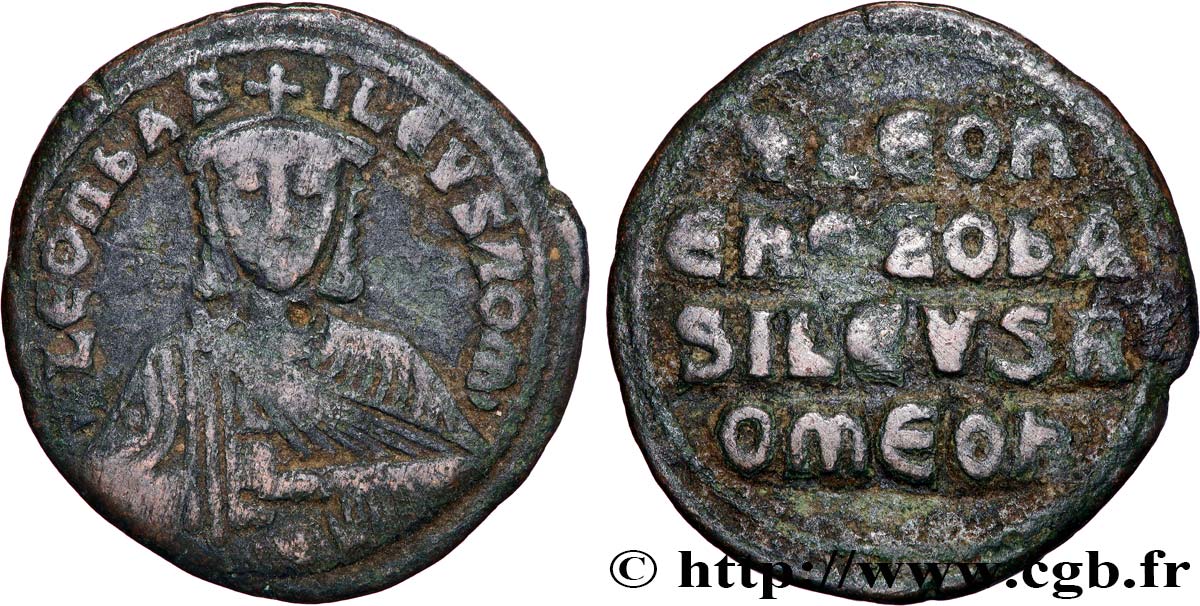 LÉON VI LE SAGE Follis TB+