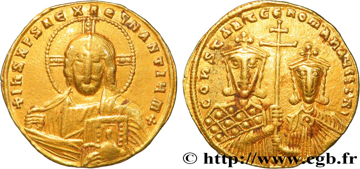 CONSTANTINE VII PORPHYROGENITUS Solidus XF