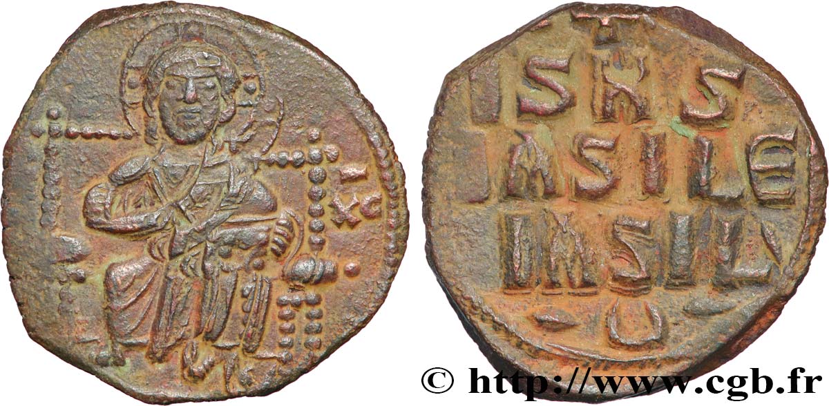 CONSTANTINE IX MONOMACHOS Follis AU