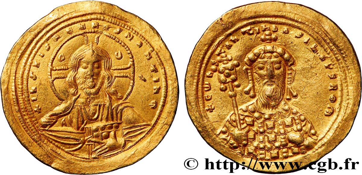 CONSTANTIN VIII Histamenon nomisma TTB+