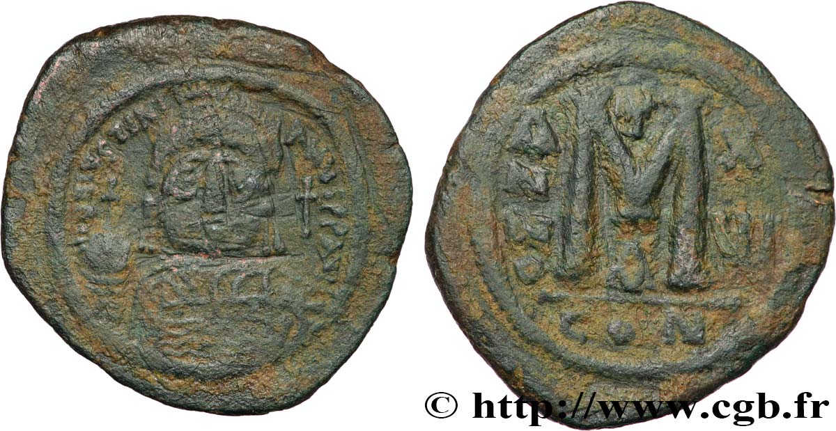 JUSTINIANUS I Follis fSS/SS