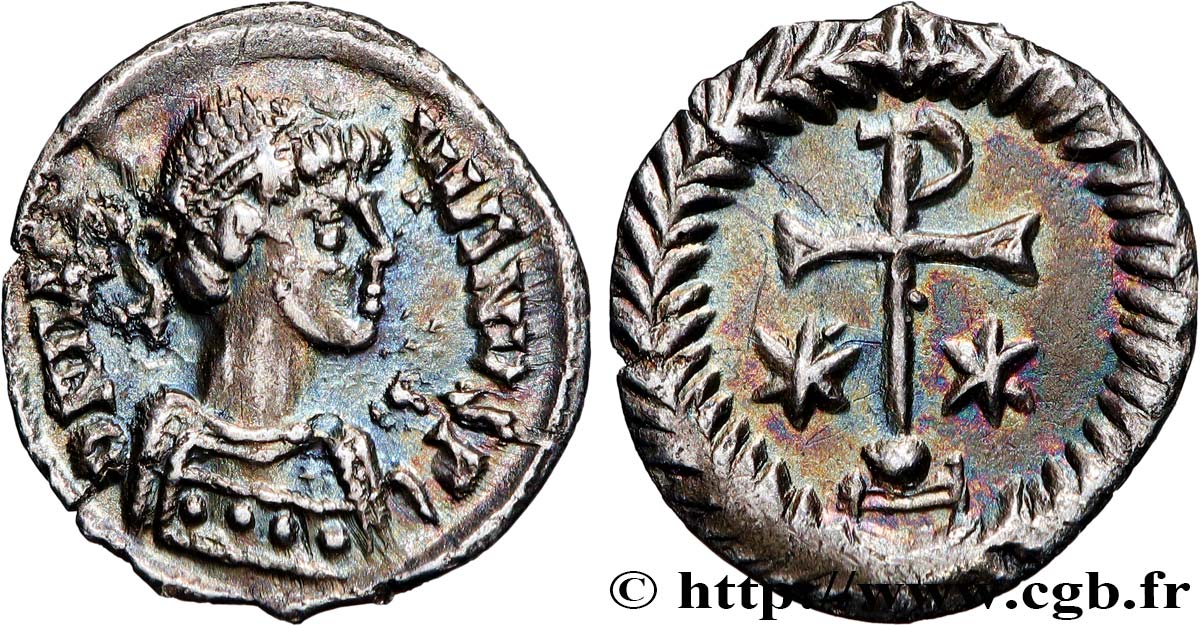 JUSTINIANUS I Demi-silique VZ