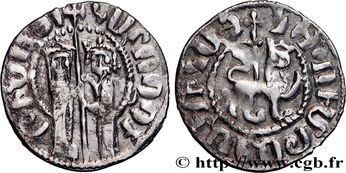 CILICIA - KINGDOM OF ARMENIA - HETHUM and ISABELLA Tram XF
