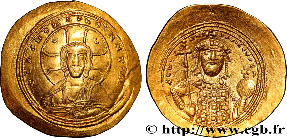 CONSTANTINUS IX MONOMACHUS Histamenon nomisma VZ