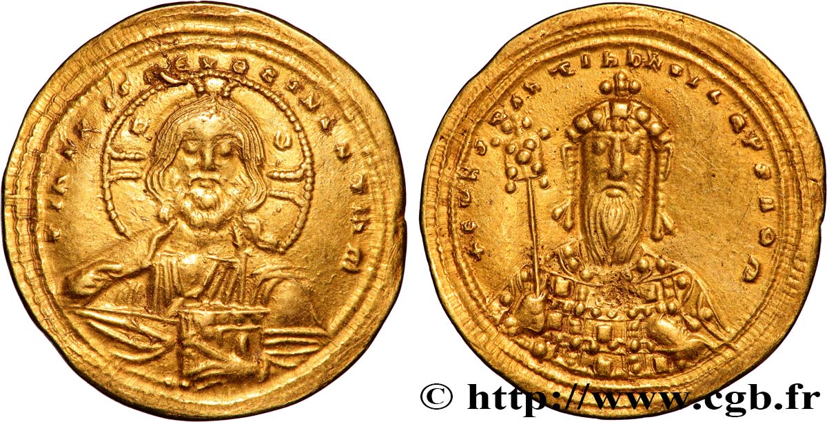 CONSTANTINUS VIII Histamenon nomisma fVZ