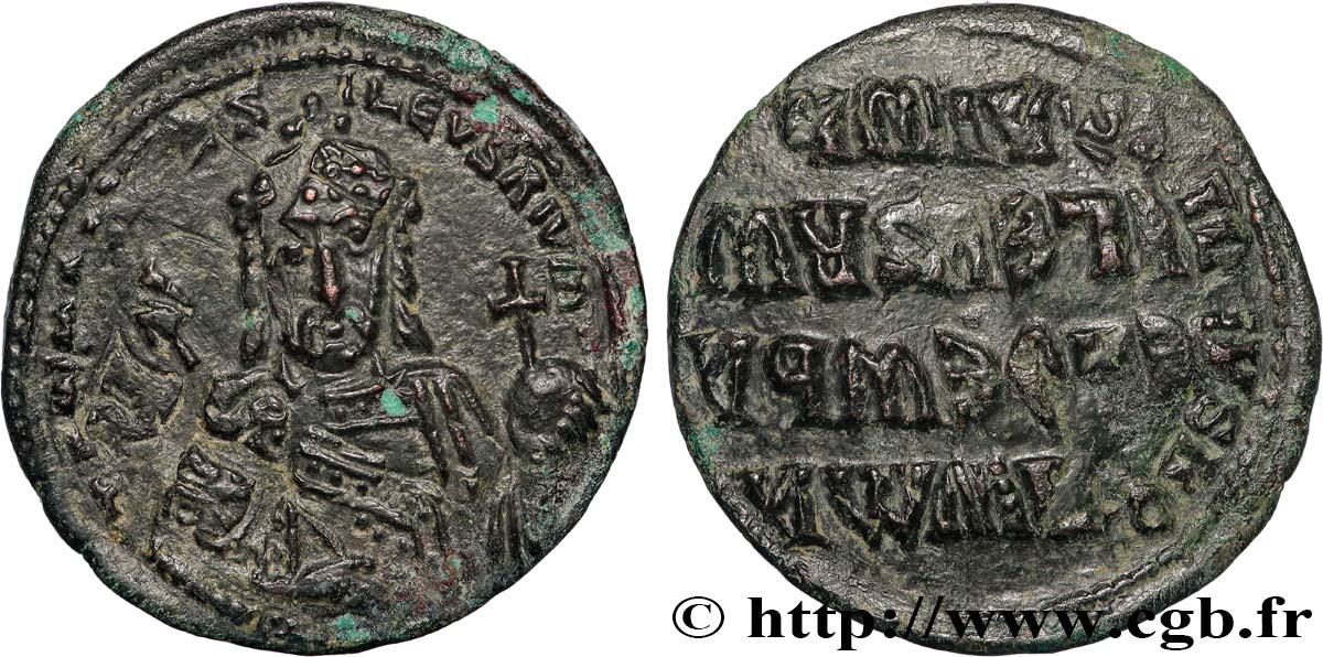 ROMANUS I LACAPENUS Follis AU