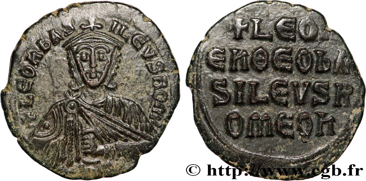 LEO VI IL SAGGIO Follis SPL