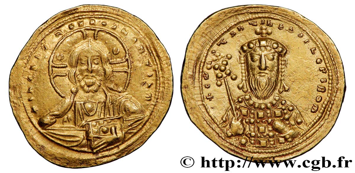 CONSTANTINE VIII Histamenon nomisma AU/AU