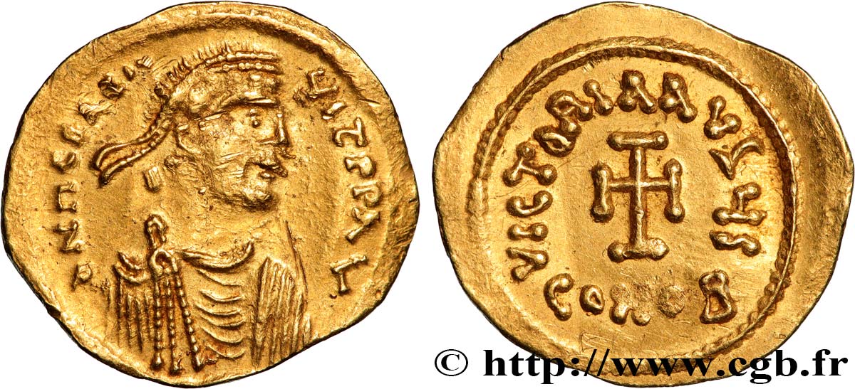 HERACLIUS, HERACLIUS CONSTANTINUS und HERACLONAS Tremissis VZ/fST