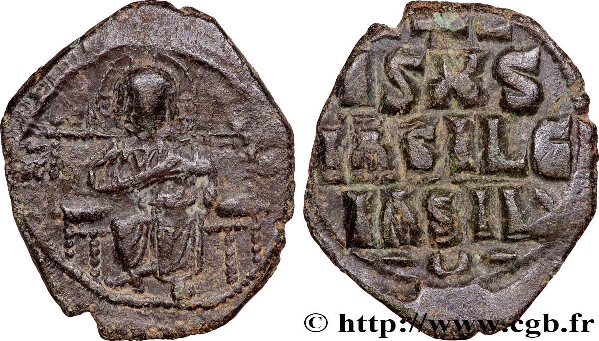 CONSTANTINE IX MONOMACHOS Follis XF