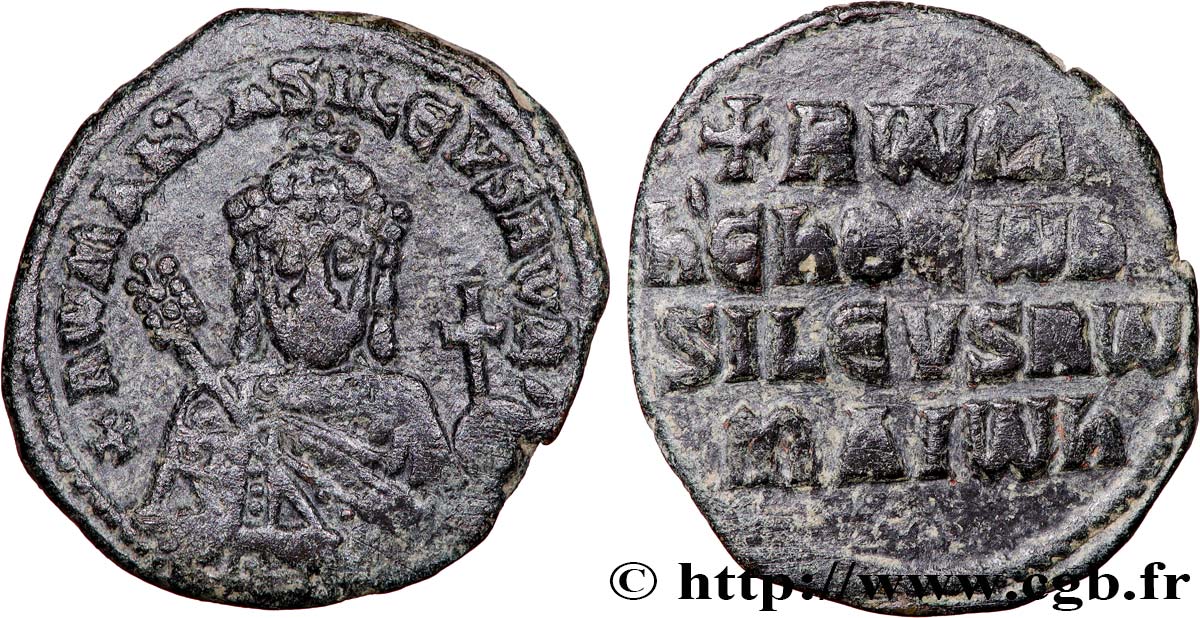 ROMANUS I LACAPENUS Follis XF