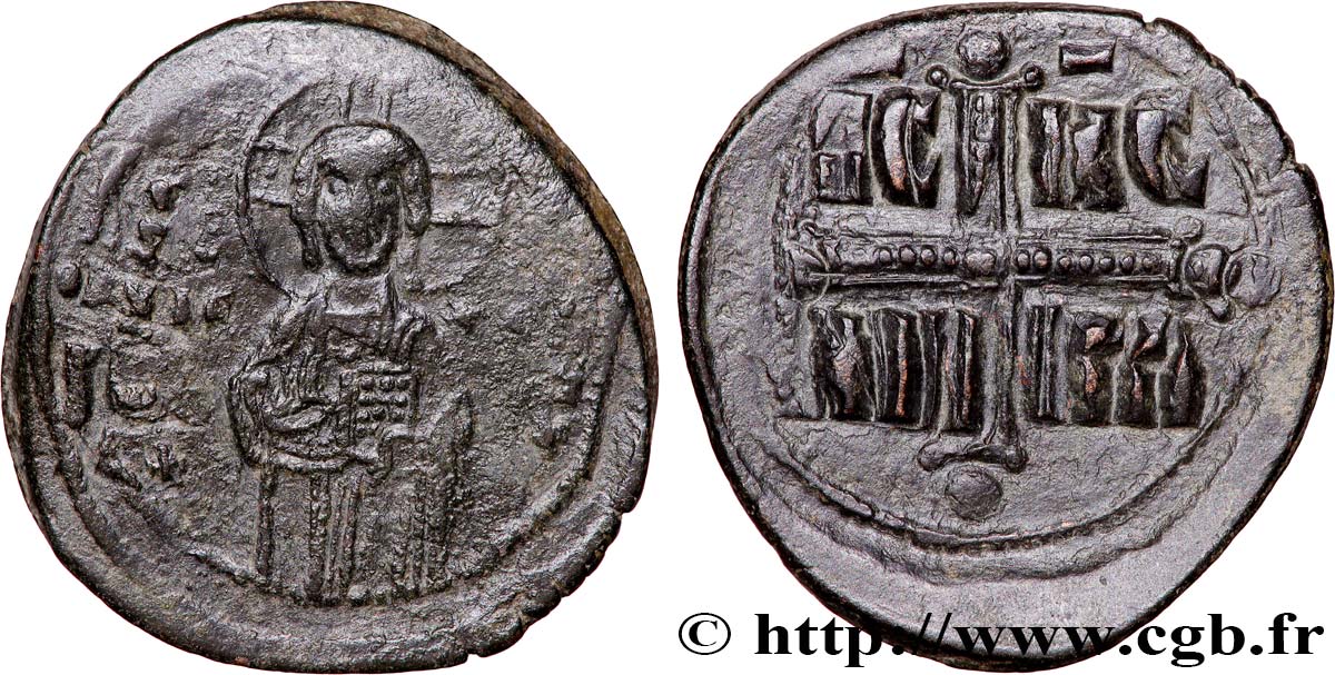 MICHEL IV THE PAPHLAGONIAN Follis XF