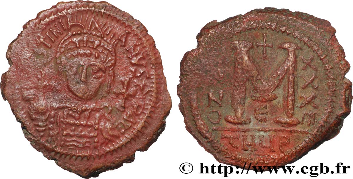 JUSTINIANUS I Follis SS