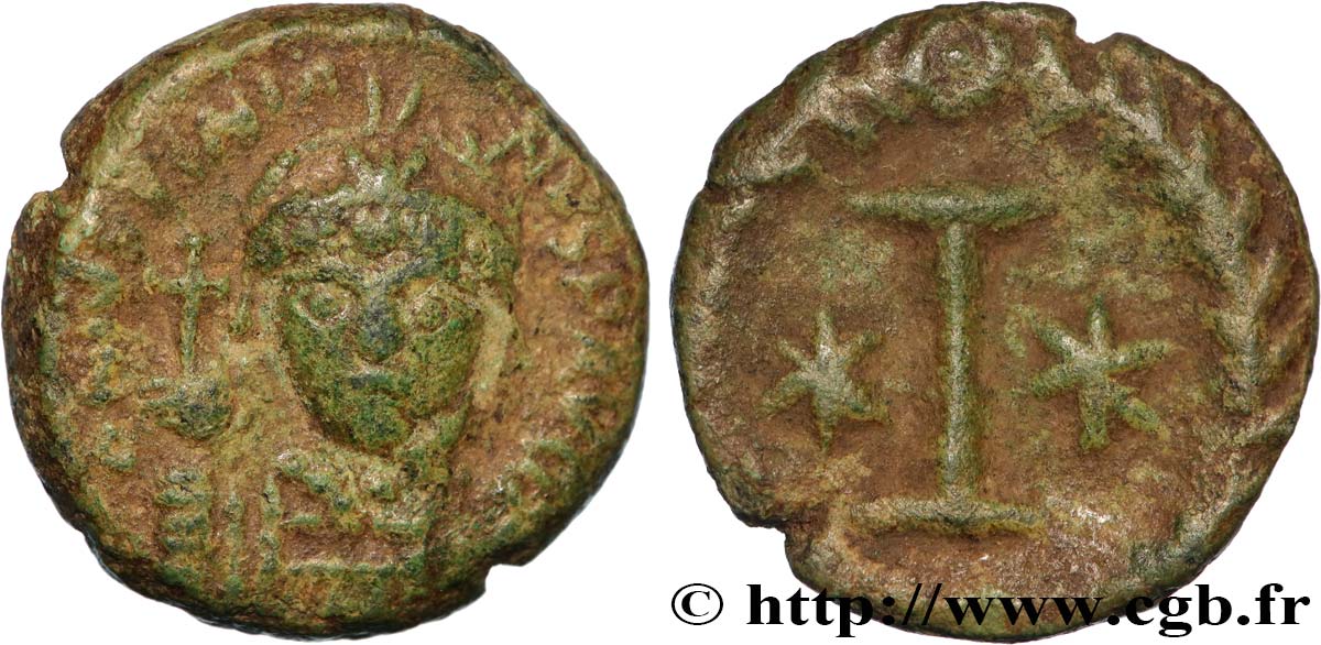 JUSTINIAN I Decanummium VF