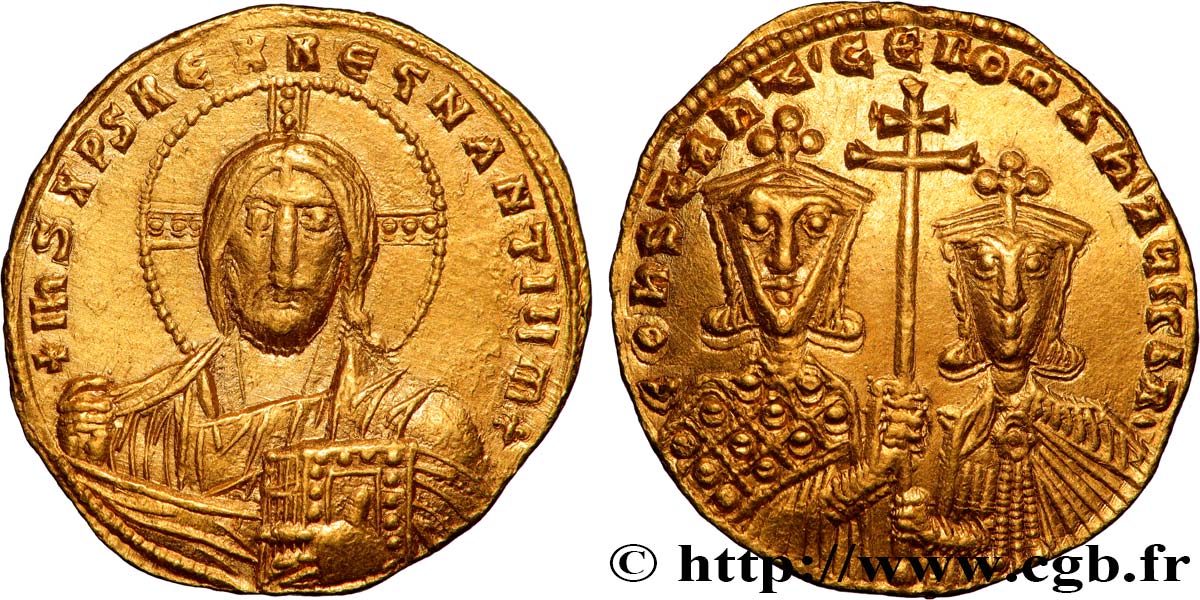 CONSTANTIN VII PORPHYROGÉNÈTE Solidus TTB+