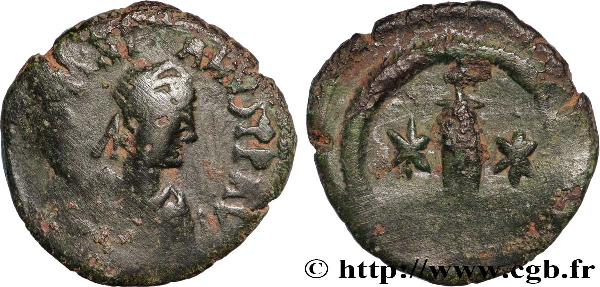 JUSTINIAN I Decanummium VF