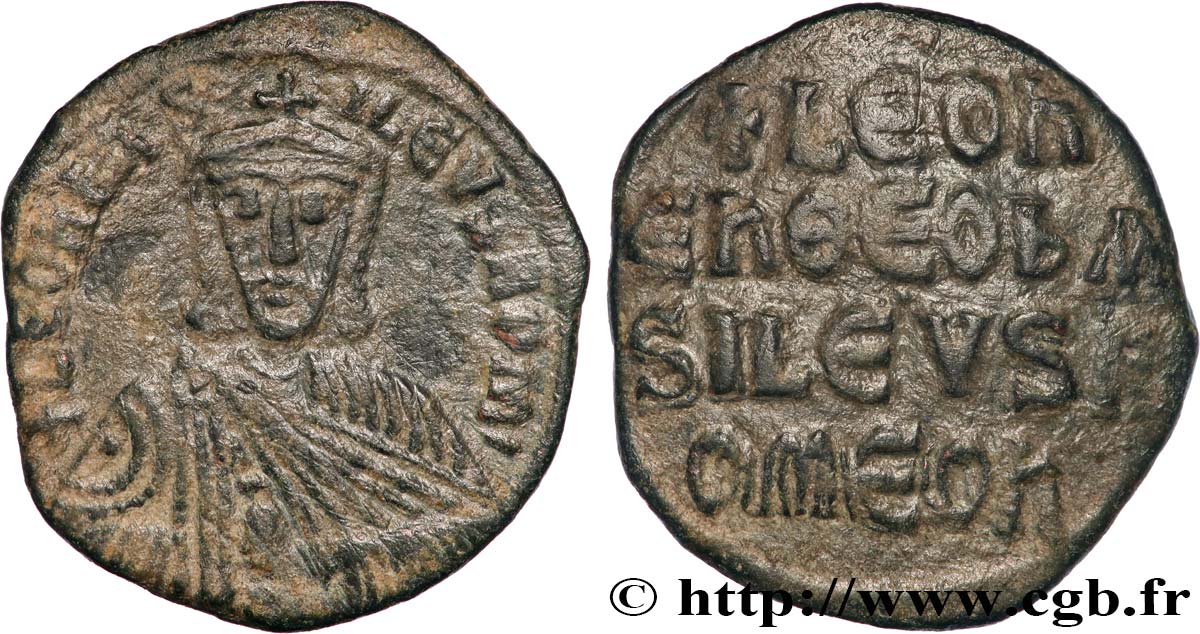 LEO VI THE WISE Follis XF