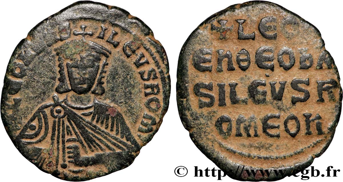 LEO VI THE WISE Follis XF