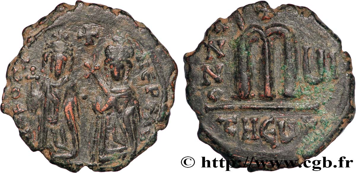 PHOCAS and LEONTIA Follis XF