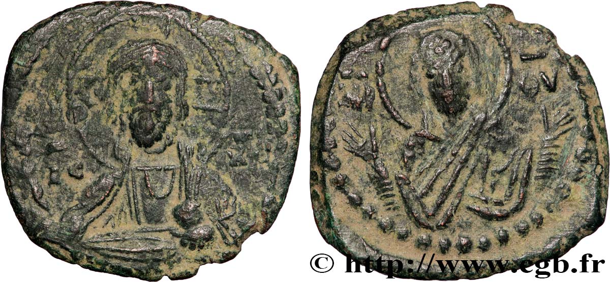 ROMANUS IV DIOGENES Follis XF