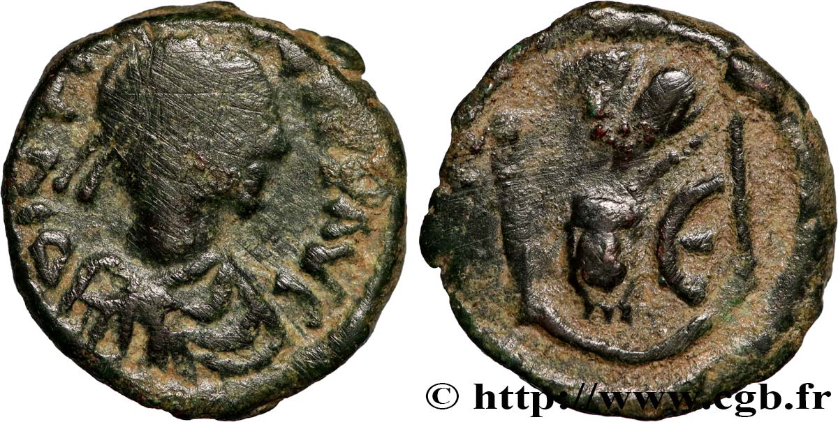 JUSTINIAN I Pentanummium VF