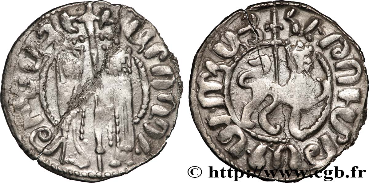 CILICIA - KINGDOM OF ARMENIA - HETHUM and ISABELLA Tram XF