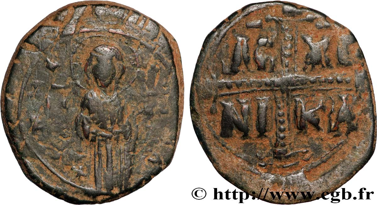 MICHEL IV THE PAPHLAGONIAN Follis VF