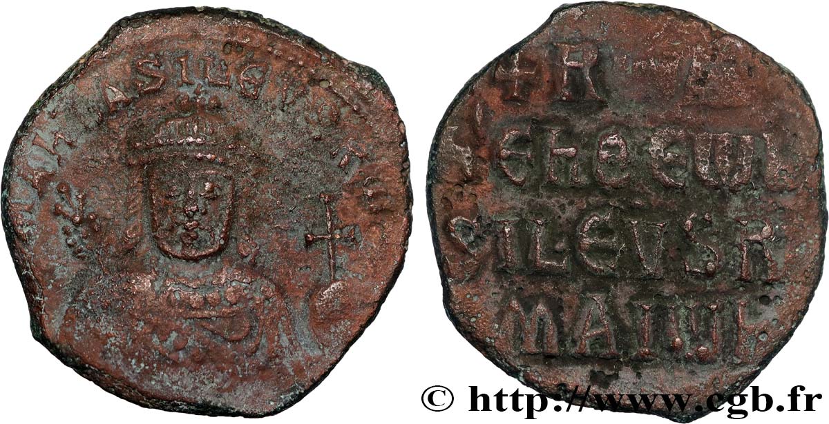 ROMANUS I LACAPENUS Follis XF/VF