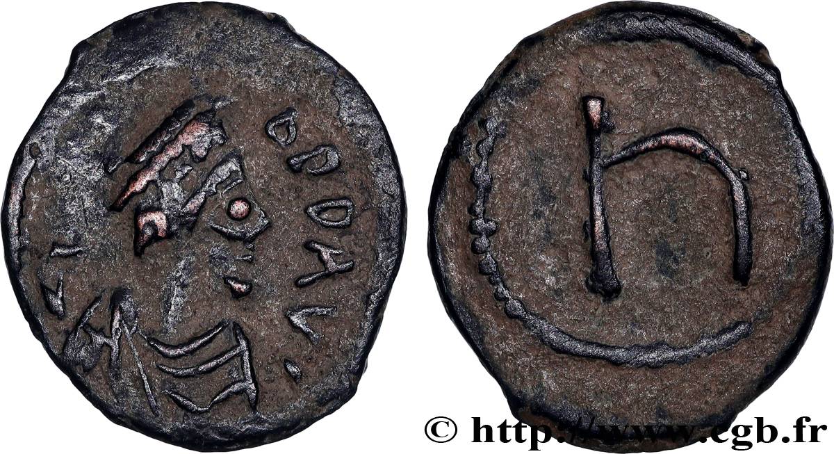 TIBERIUS II CONSTANTINUS Pentanummium SS