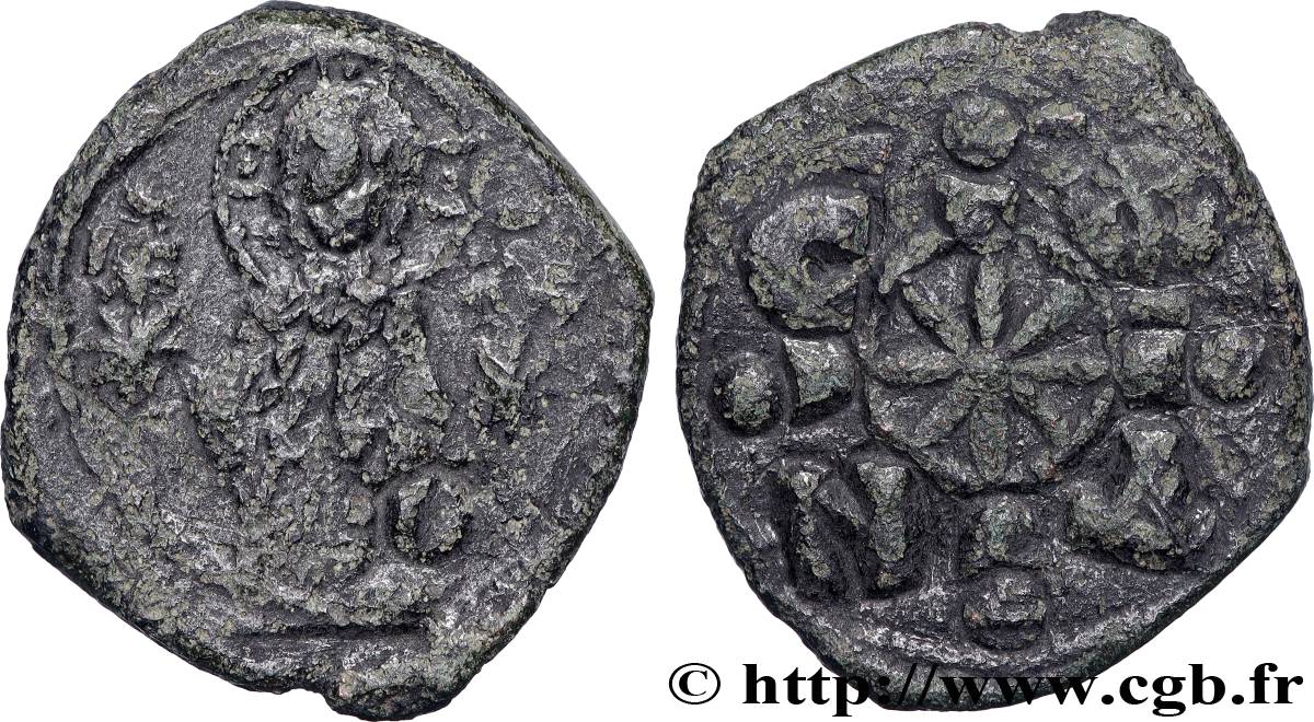 NICEFORIO III BOTANIATES Follis q.BB