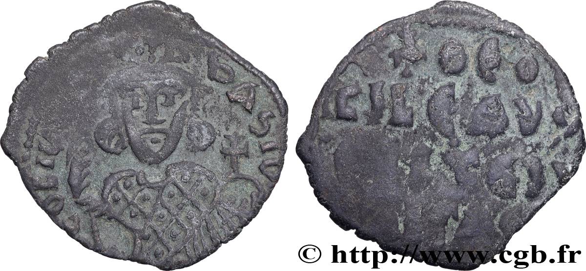 MICHAEL II and THEOPHILOS Demi-follis XF/VF