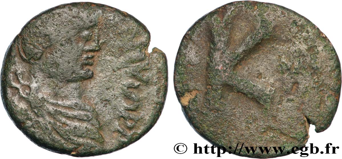 JUSTINIANUS I Demi-follis S