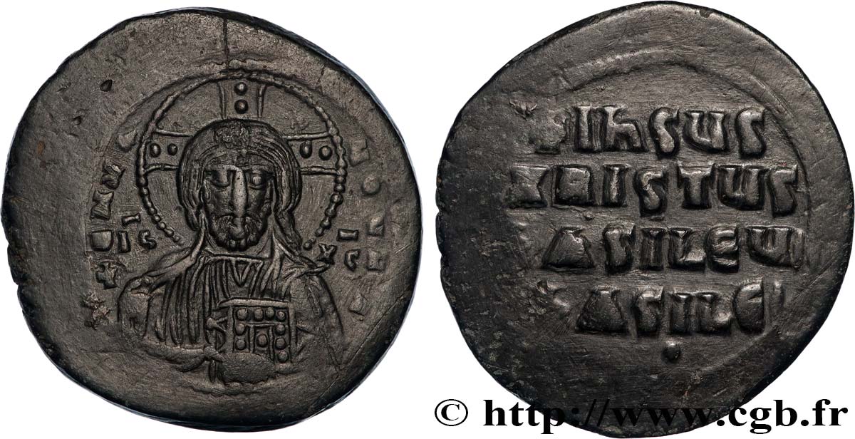 BASILIOS DER MAKEDONER II und CONSTANTINUS VIII Follis fVZ