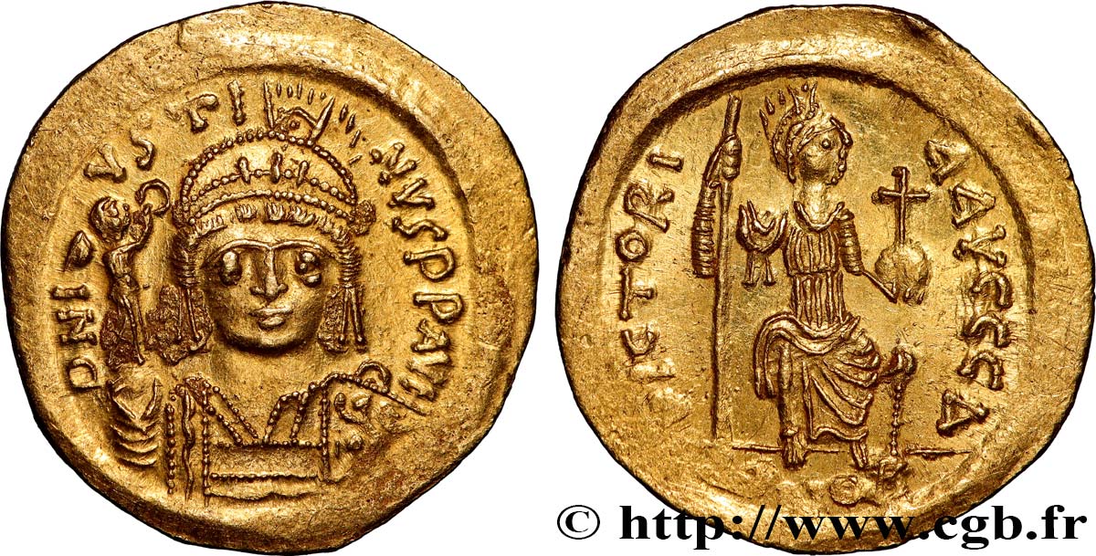 GIUSTINO II Solidus SPL