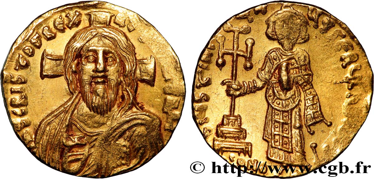 JUSTINIANUS II Solidus fVZ