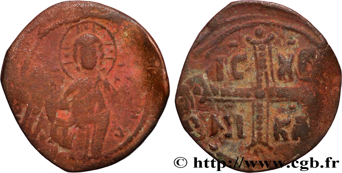 MICHAEL IV THE PAPHLAGONIAN Follis VF/VF