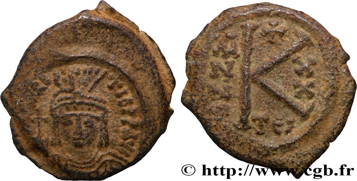 MAURICIUS TIBERIUS Demi-follis VF/XF