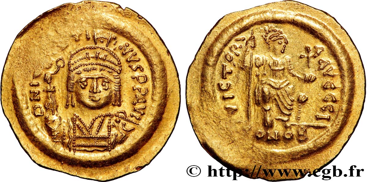 GIUSTINO II Solidus MS