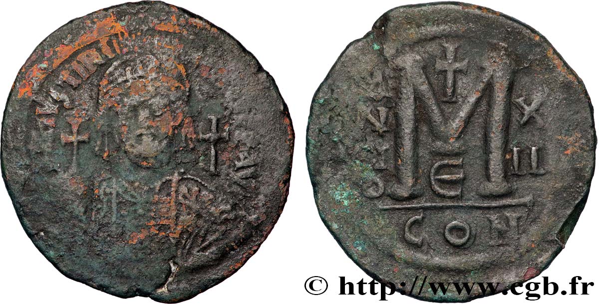 JUSTINIANUS I Follis fSS/SS